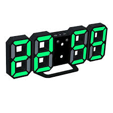 Modern Home Wall Clock Timer 3d Led