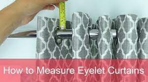 mere height for eyelet curtains
