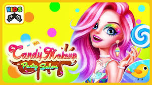 candy makeup party salon hairstyles