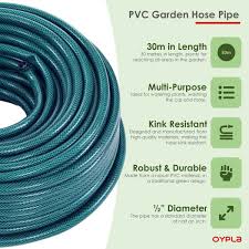 Oypla 30m Pvc Garden Hose