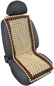 Wooden Beaded Comfort Car Seat Cover