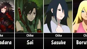 Naruto characters gender swap