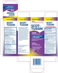 Scot Tussin Senior Maximum Strength Cough Suppressant And