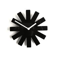 Asterisk Outline Wall Clock Large