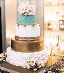 2017 Wedding Cake Trends Dipped In Lace gambar png