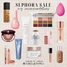my top sephora recommendations