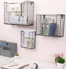 Black Wire Storage Baskets