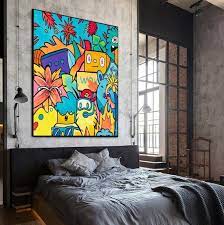 Large Wall Art Colorful Canvas Art