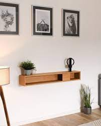 Wall Console Original Oak Floating