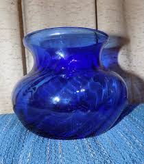 Vintage Cobalt Blue Vase A Bud Vase A