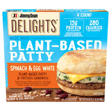plant based patty spinach egg whites