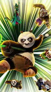 kung fu panda 4 po poster 4k
