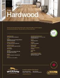 doentation wickham hardwood flooring