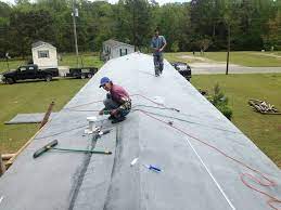 This is the type of system i like to install best, one of the key strengths of a rubber roof is the lack of joints and therefore potential leaks, epdm rubber membrane can be cut to virtually any size from one piece without joins up to 15m x 30m. Rubber Roofing For Your Mobile Home Not Everyone Is Qualified
