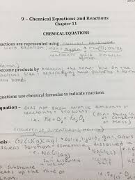 pap chemistry unit 9 chemical