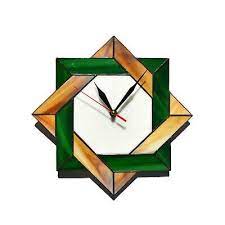 Large Modern Green Celtic Wall Clock 14