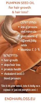 It just may help according to some research. Study About Pumpkin Seeds Helping With Hair Loss