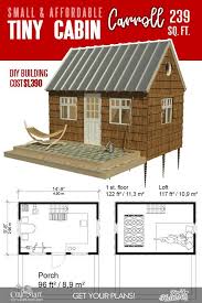 Small Cabin Plans Tiny Cabin Plans