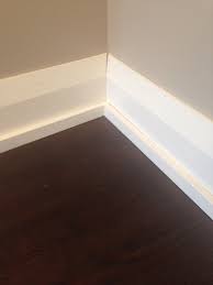 baseboards instead of quarter round