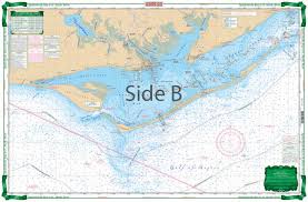 Apalachicola Bay To St Marks River Large Print Navigation Chart 18e