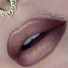 brown ombre lips how to paint an