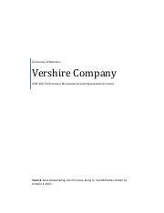          CASE STUDY Vershire Company   CASE STUDY Vershire Company     SlideShare