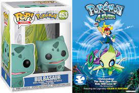 Amazon.com: Celebi Pokemon Hunter 4Ever Cartoon Movie DVD Adventure +  Bulbasaur Pop Figure Vinyl Character 2 Pack : Movies & TV