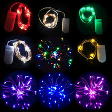 20 Small Micro Led Fairy Lights Copper Wire Button Battery Wedding Bedroom Bu Ebay