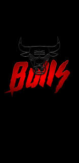 chicago bulls symbol art hd phone