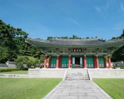 광주 남구 대촌동 포충사 전경, AI로 생성