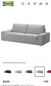 Ikea Kivik 3 Seater Sofa Cover Only 60