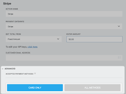 registration form with a payment plugin