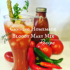homemade mary mix canning