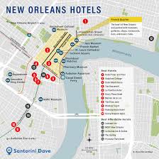 new orleans hotel map best areas