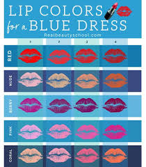 the best makeup to wear with a blue