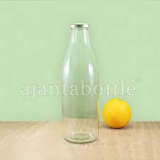 1000 Ml Milk Juice Water Glass Bottle