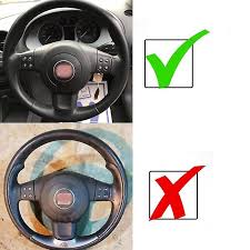 Red Marker Car Steering Wheel Cover