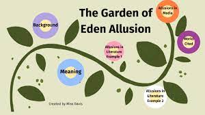 garden of eden allusion by kandyce
