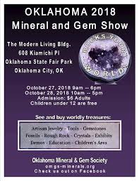 oklahoma mineral and gem show 2018