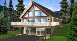 Plan 99976 A Frame Style With 4 Bed