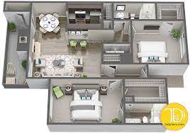 3d Floor Plans For Multifamily Property