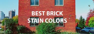 The Best Brick Stain Colors For