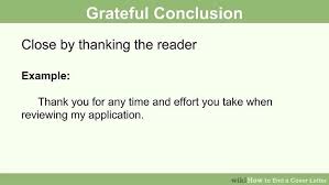 closing of a cover letter  cover letter close job application   SlideShare