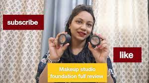 makeup studio foundation full review ll