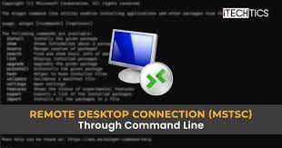 remote desktop connection mstsc