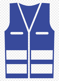 High visibility vest blue safety vest reflective with pockets and zipper for men and women construction workwear (l, blue) 4.3 out of 5 stars 103. Nalder Protective Clothing For Blue Safety Vest Clipart Png Download 5449603 Pinclipart