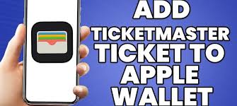 Ticketmaster Tickets In Apple Wallet