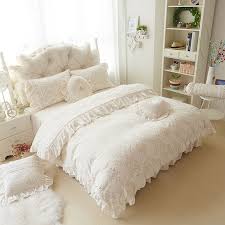 6pcs Princess Style Velvet Bedding Sets