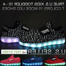 Kids Light Up Shoes Boys Girls Led Sneakers