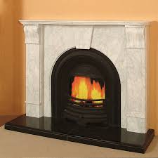 The Adelaide A White Marble Fireplace